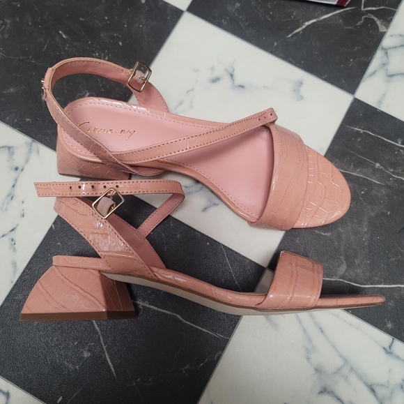 Blush sandals heel Circus by Sam Edelman - Picture 1 of 4